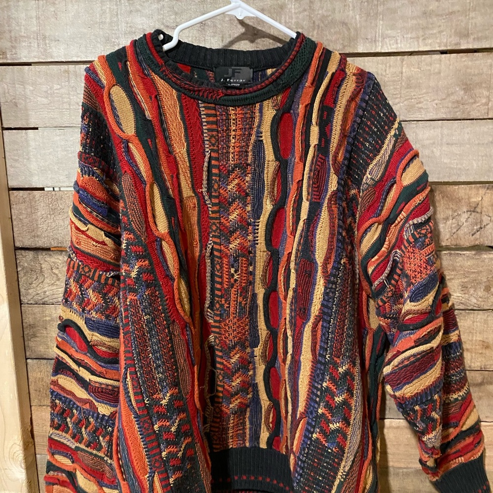 Textured sweater